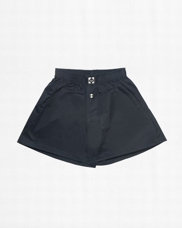 BLUE BOXER SHORTS