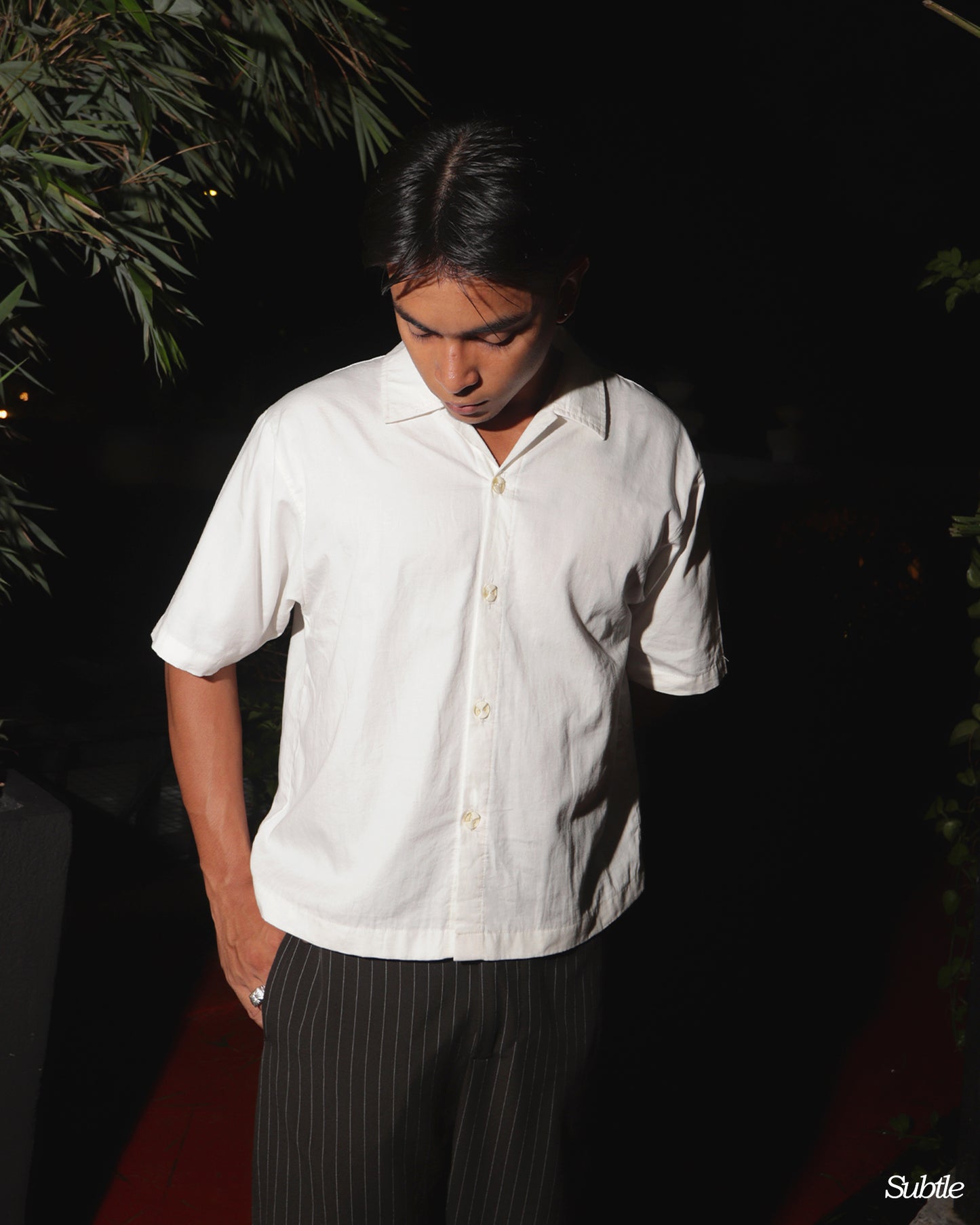 PURE WHITE S/S POLO