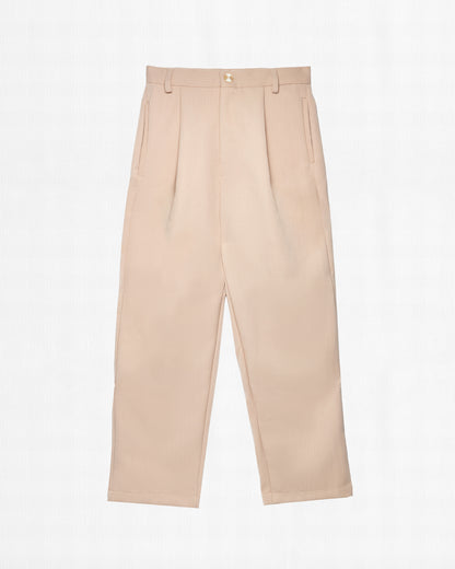 STRETCH WOOL TROUSER PANTS