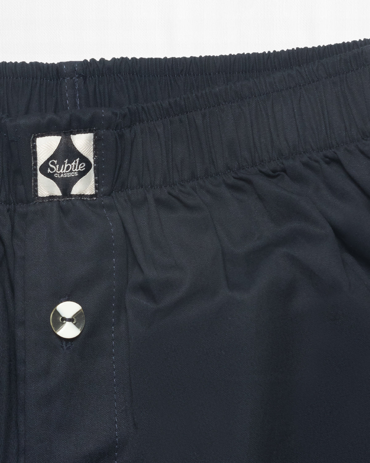 BLUE BOXER SHORTS