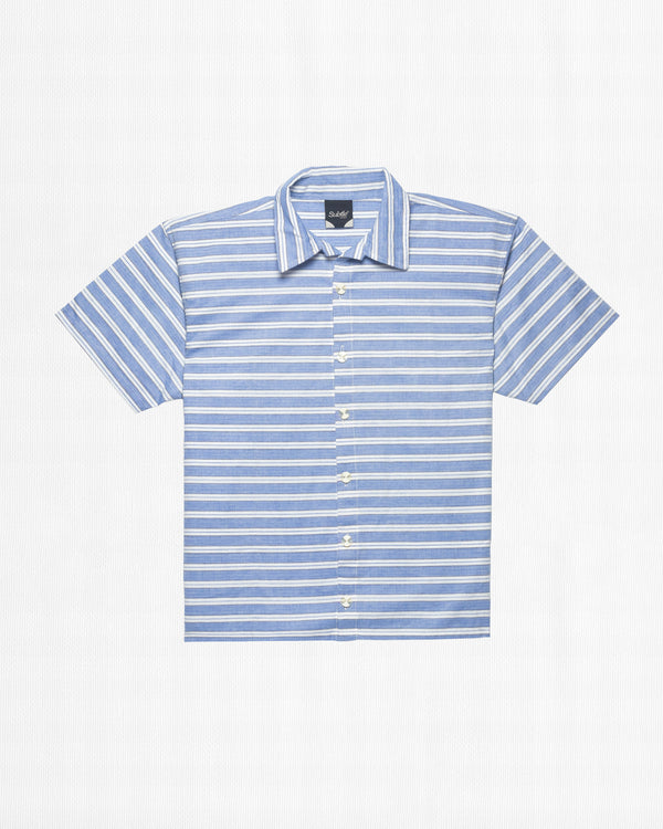 BLUE STRIPES S/S POLO