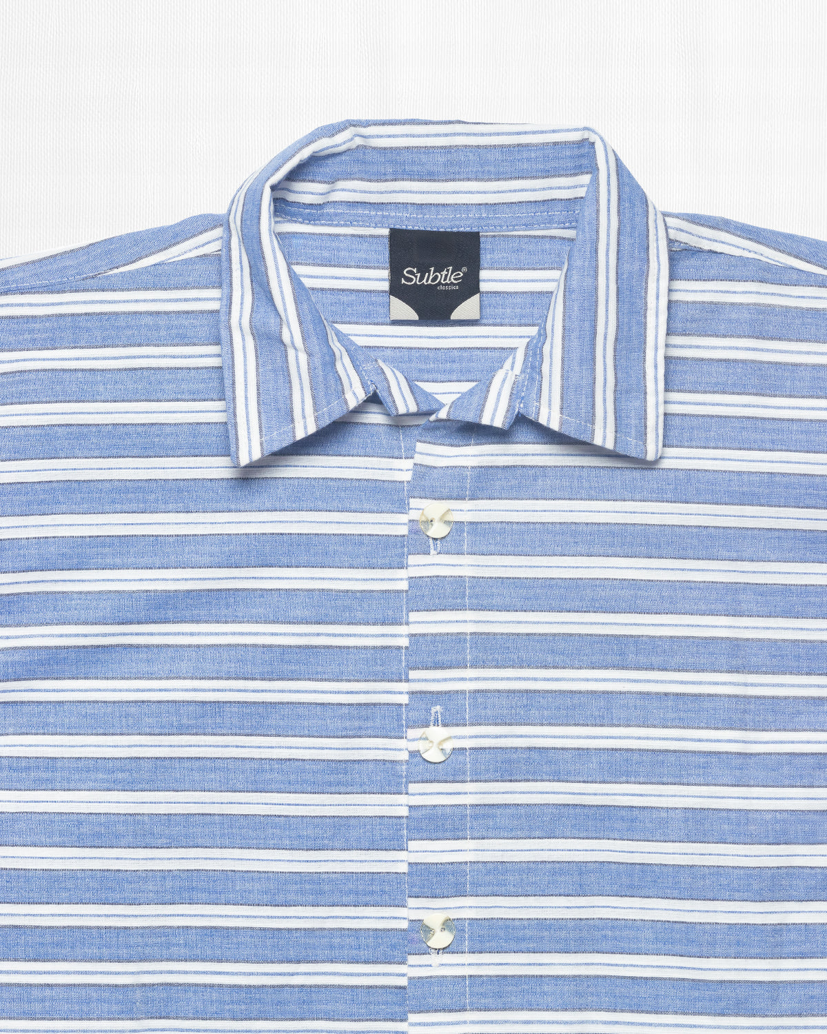 BLUE STRIPES S/S POLO
