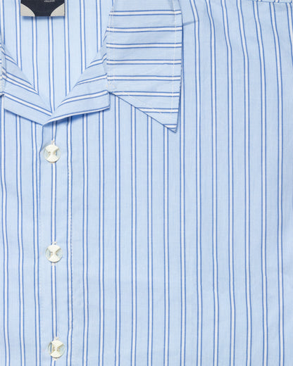 BLUE STRIPES S/S POLO