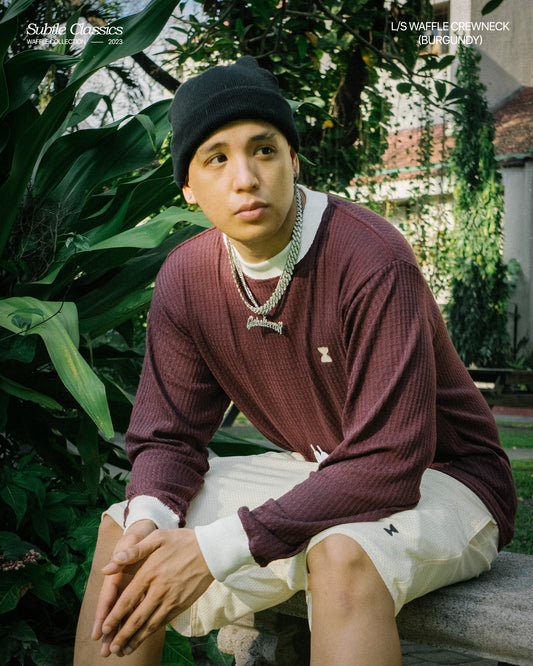 L/S PULLOVER WAFFLE KNIT