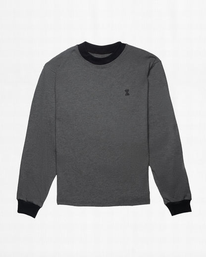 LS PULLOVER WAFFLE KNIT