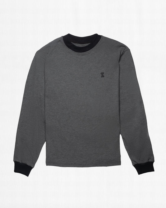 LS PULLOVER WAFFLE KNIT