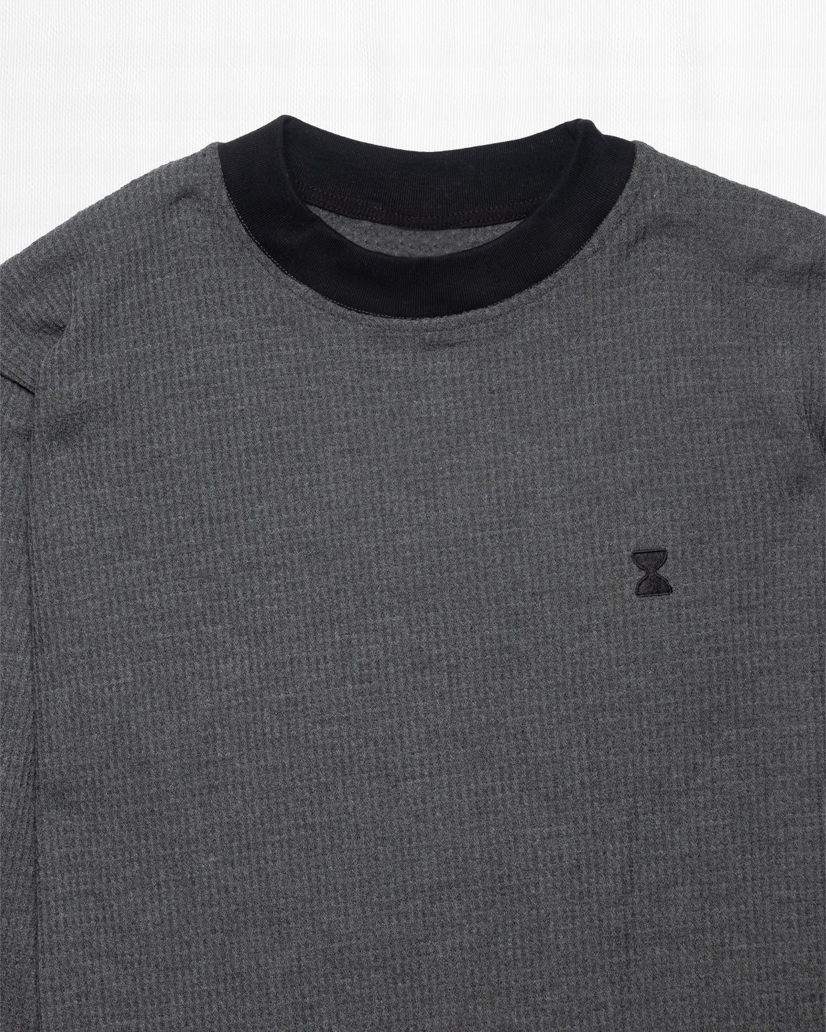 LS PULLOVER WAFFLE KNIT