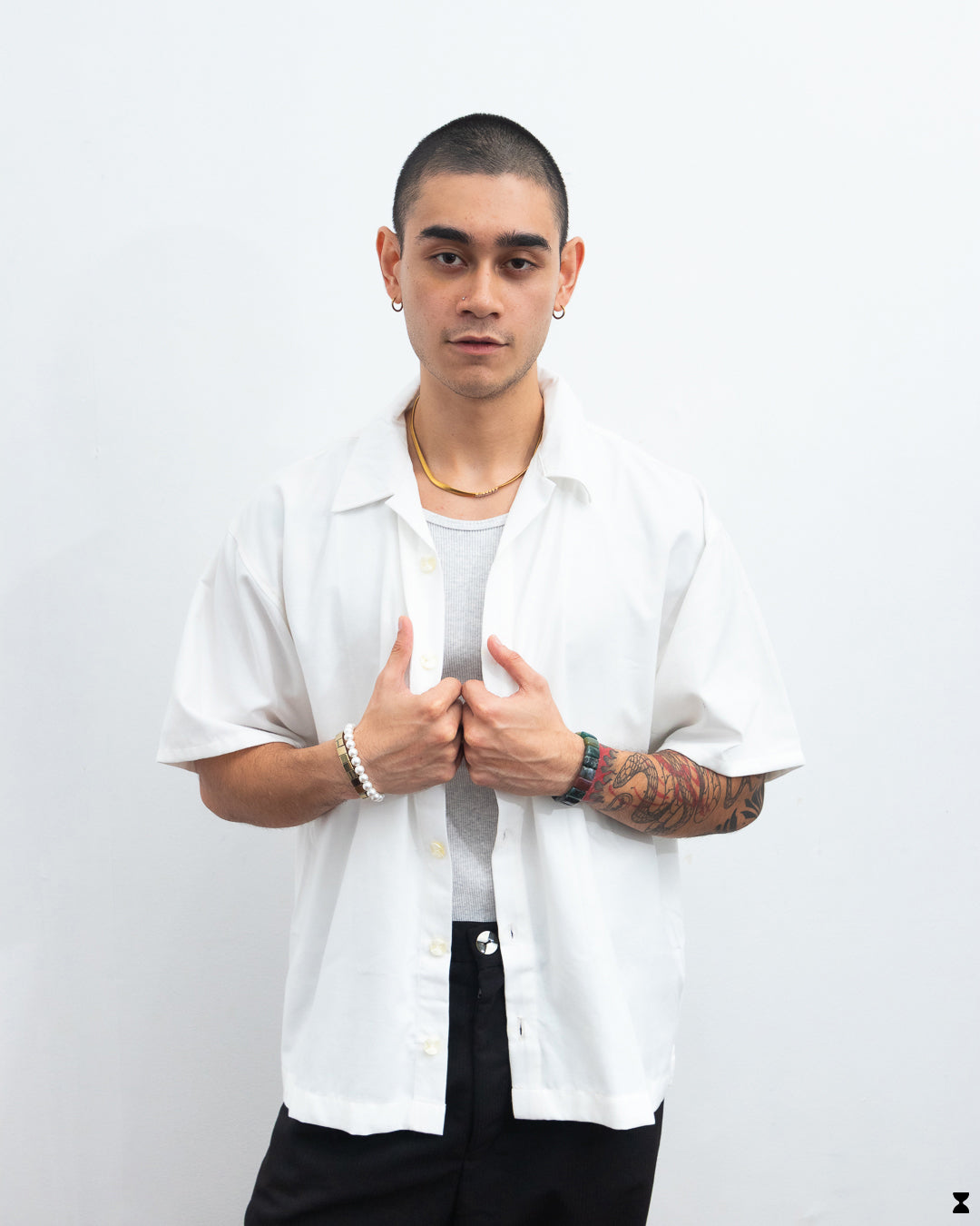 S/S BUTTON-DOWN POLO