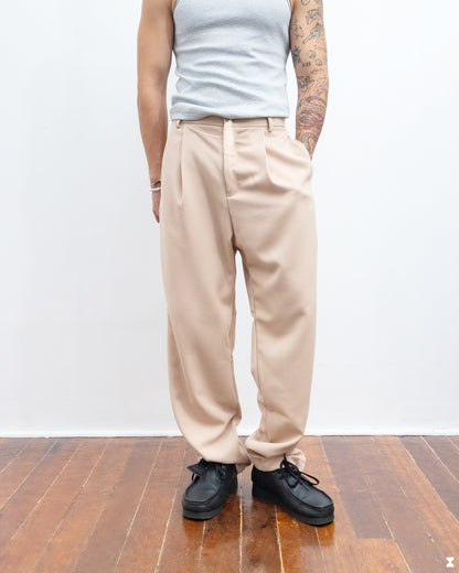STRETCH WOOL TROUSER PANTS