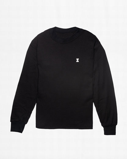 LS PULLOVER WAFFLE KNIT