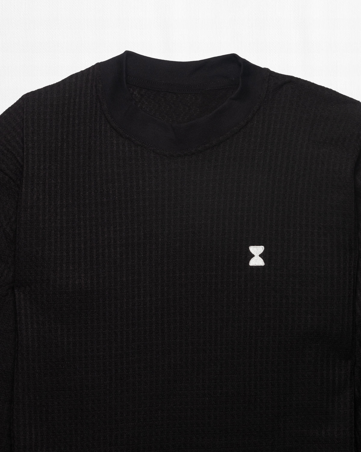 LS PULLOVER WAFFLE KNIT