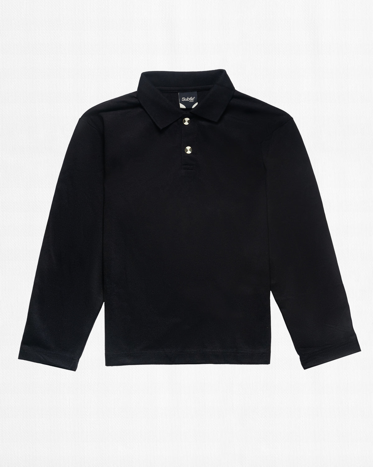 SLIM FIT L/S POLO SHIRT
