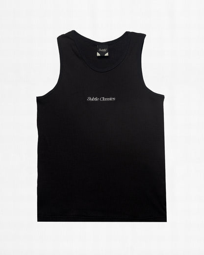 Waffle Typeface Tank Top