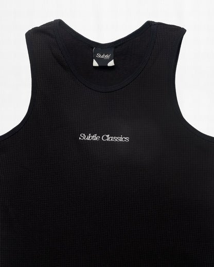Waffle Typeface Tank Top